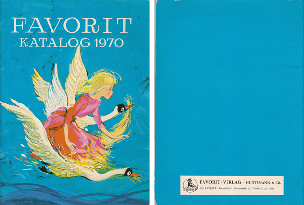 Titelscan Katalog Favorit Verlag 1970