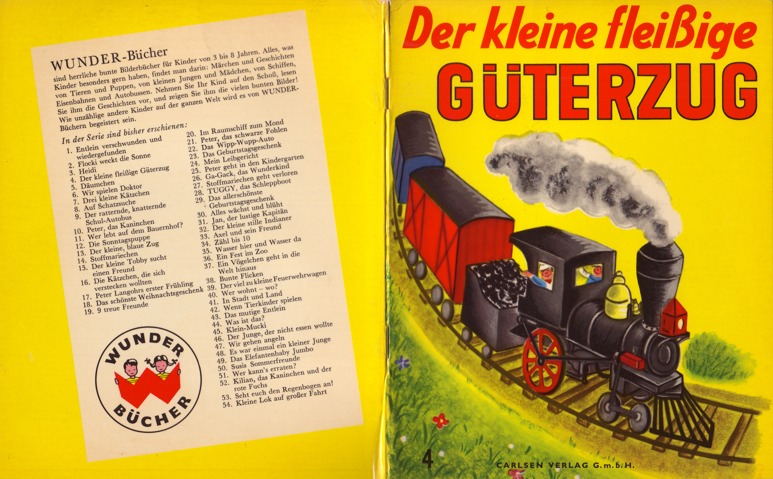 Der kleine fleißige Güterzug | 3. Auflage 1963