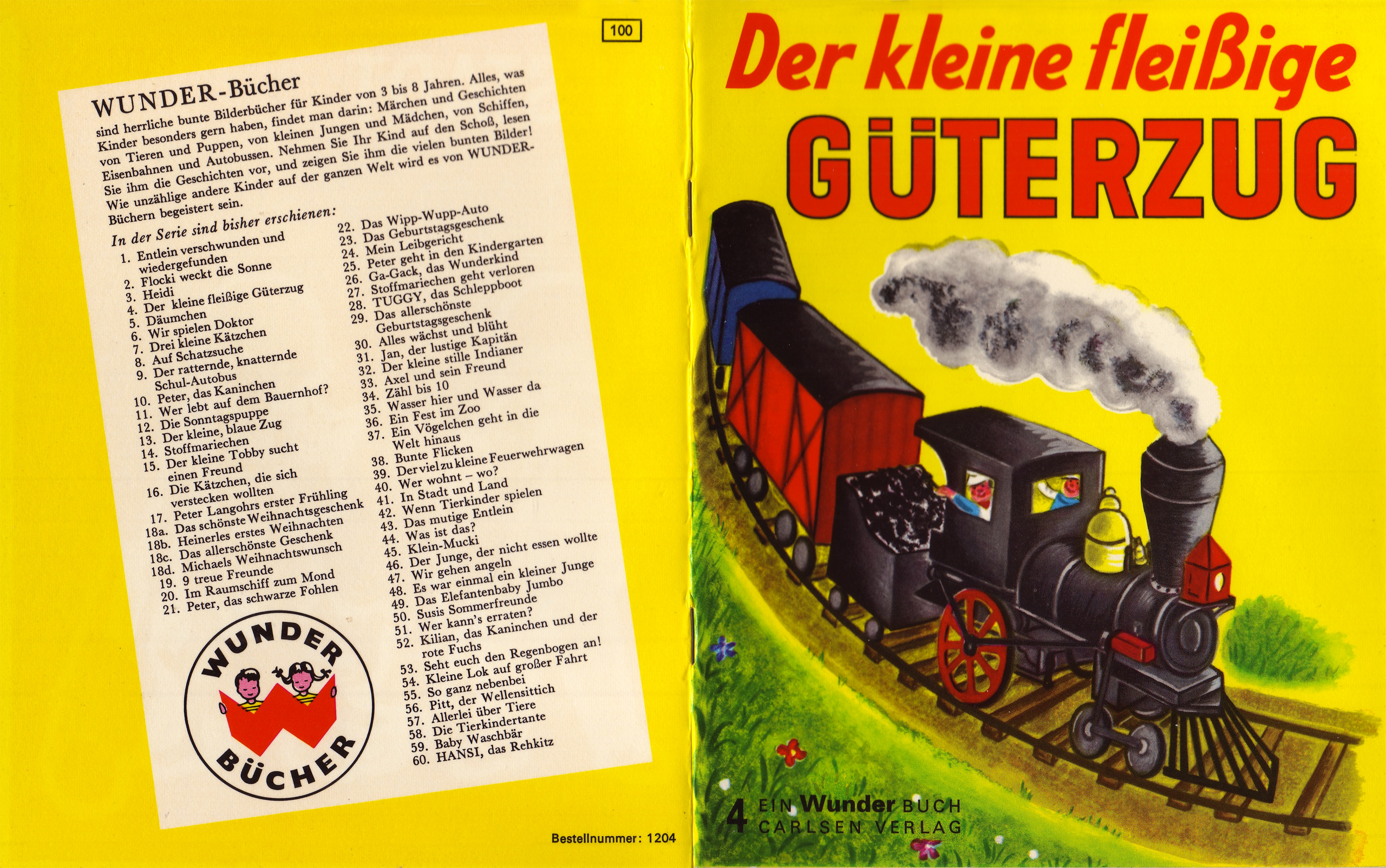 Der kleine fleißige Güterzug | 4. Auflage 1966