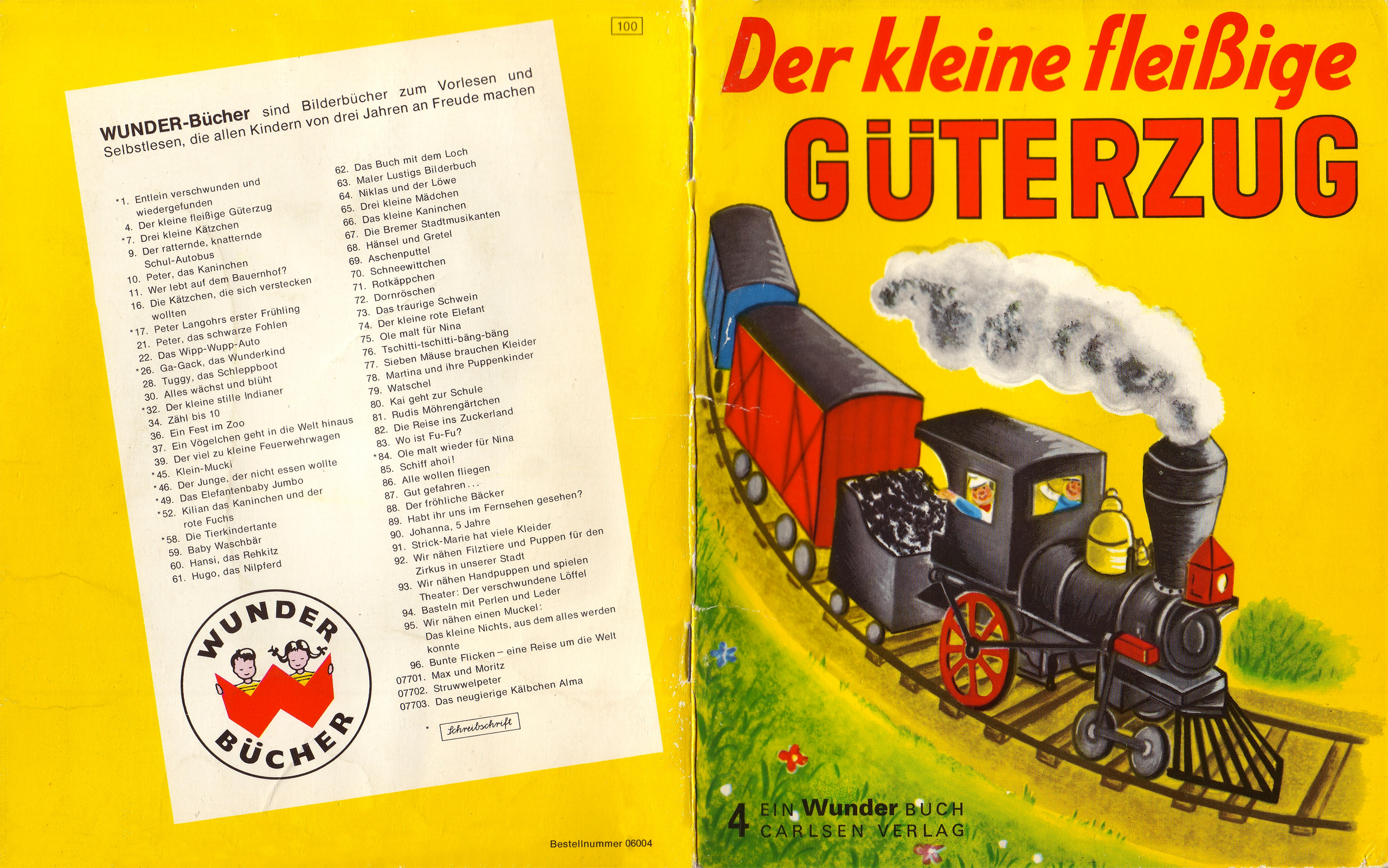 Der kleine fleißige Güterzug | 5. Auflage 1972