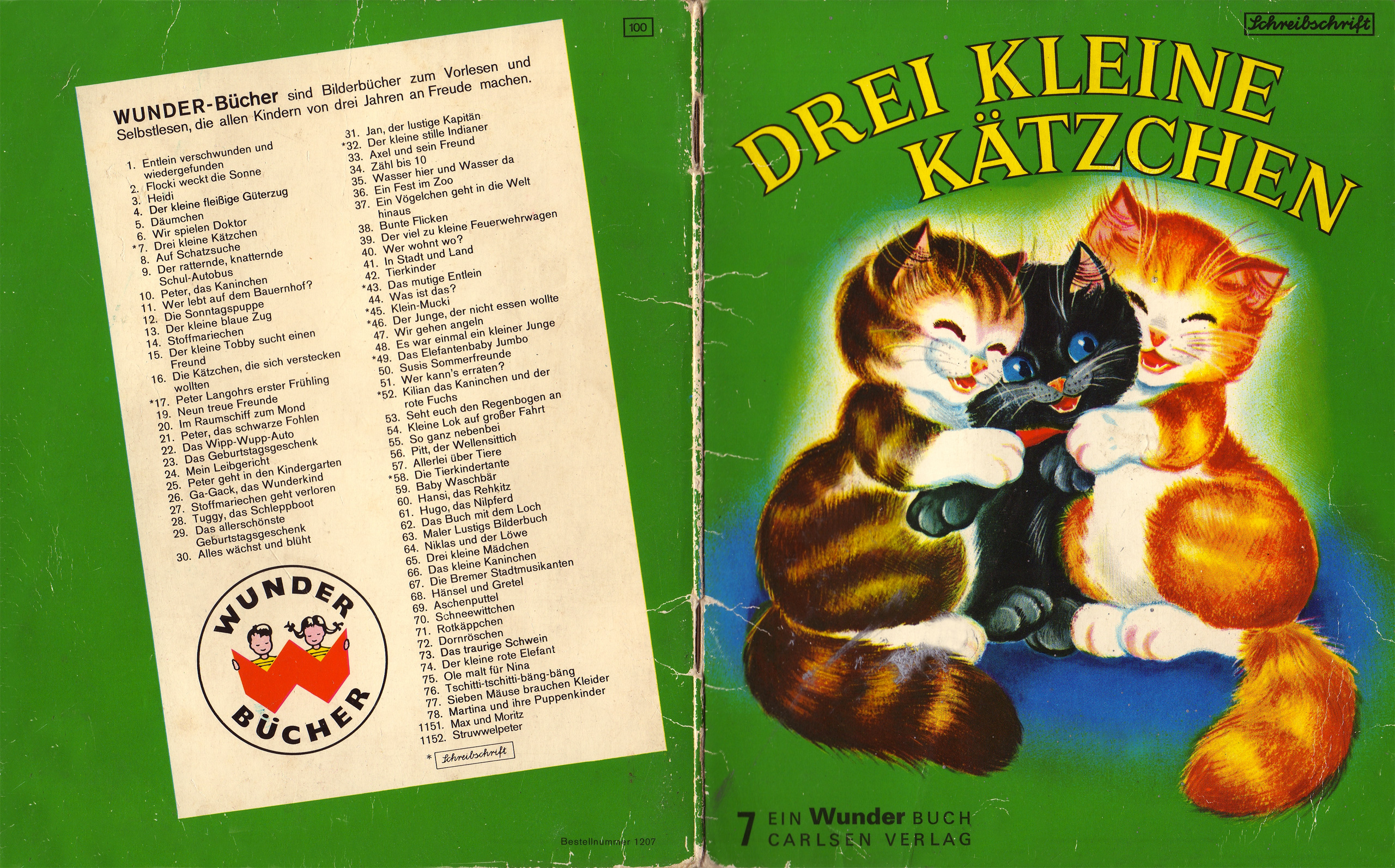 Drei kleine Kätzchen | 4. Auflage 1970