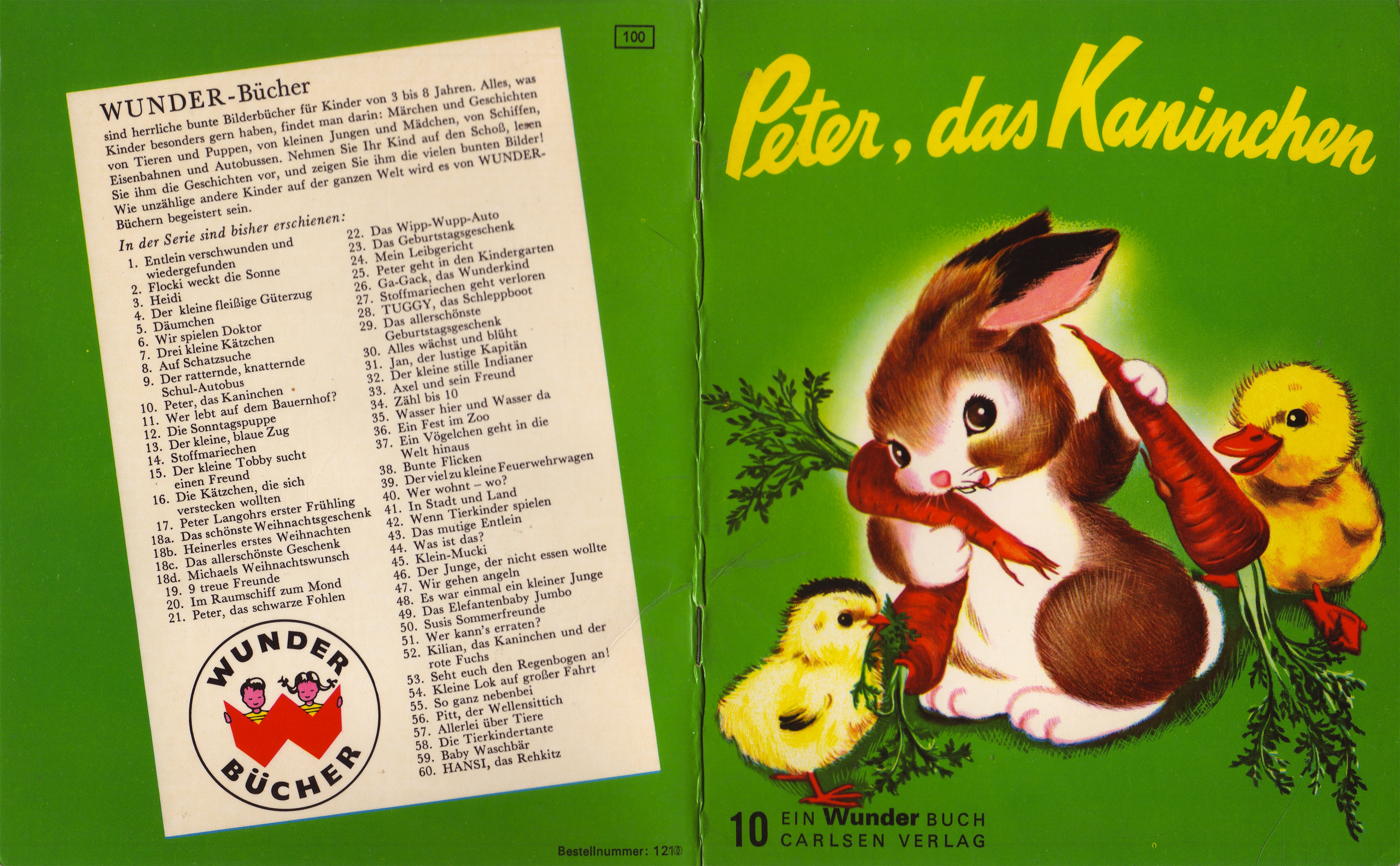 Peter, das Kaninchen | 4. Auflage 1966