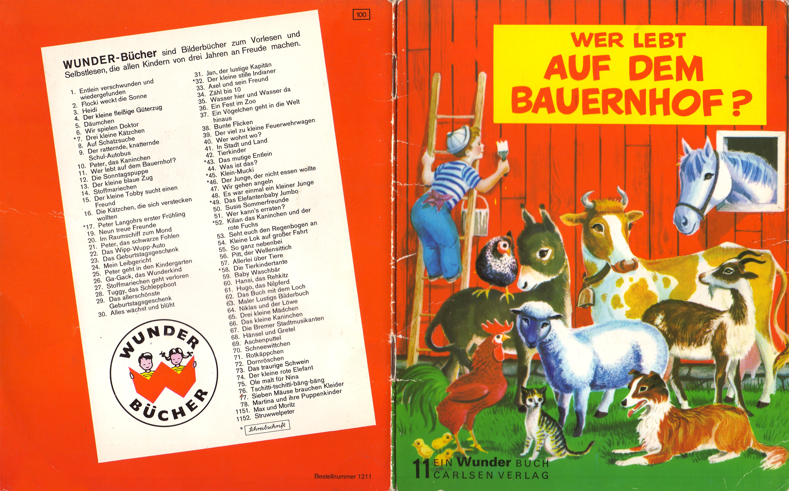 Wer lebt auf dem Bauernhof | 5. Auflage 1970
